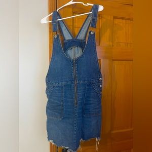 American Eagle denim overall dress